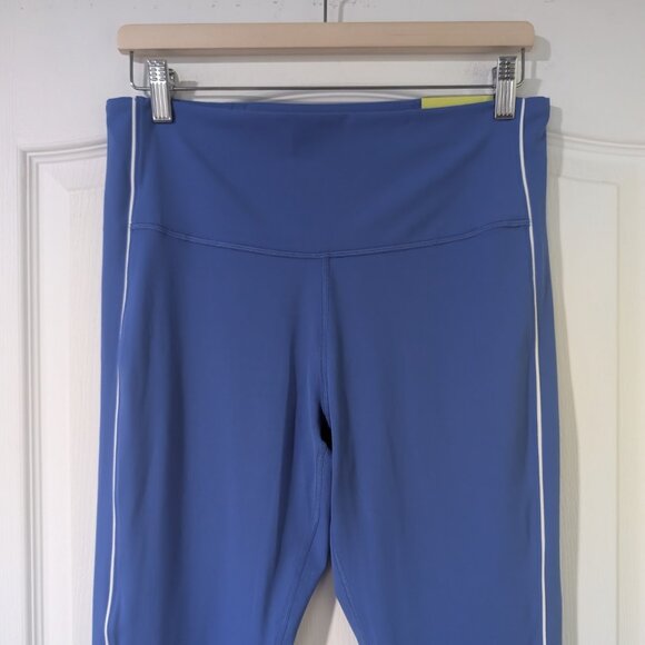 All In Motion | Women’s Everyday Soft High-Rise Piped 7/8 Leggings In Blue - Picture 5 of 13